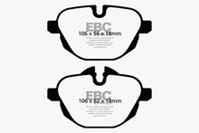 Load image into Gallery viewer, EBC Redstuff Ceramic Rear Brake Pads for BMW X3 2.0 Turbo (F25) * Low Dust, High Performance
