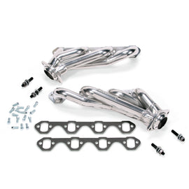 BBK 79-93 Mustang 5.0 Shorty Unequal Length Exhaust Headers - 1-5/8 Silver Ceramic Coated