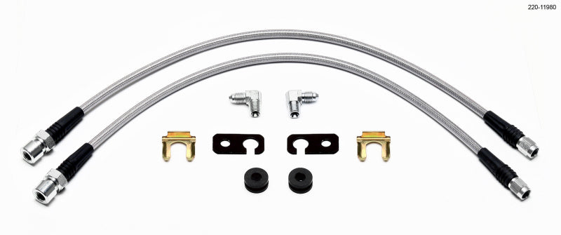 Wilwood Flexline Kit for Honda Civic 2006 and Up - Front Brake Lines