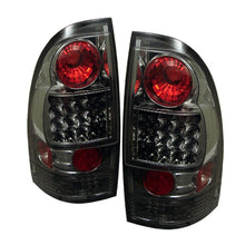 Load image into Gallery viewer, Spyder Toyota Tacoma 2005-2015 LED Tail Lights Smoke - Part Number ALT-YD-TT05-LED-SM