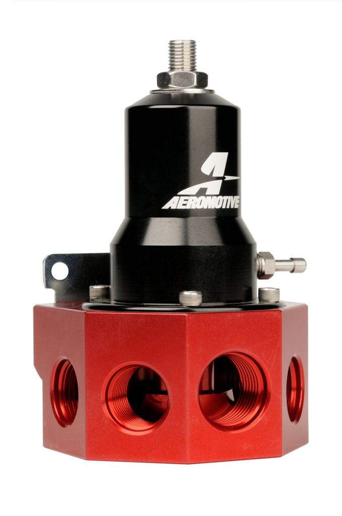 Aeromotive Regulator 30-120 PSI with .500 Valve and Multiple AN Inlets - Part Number AER13133