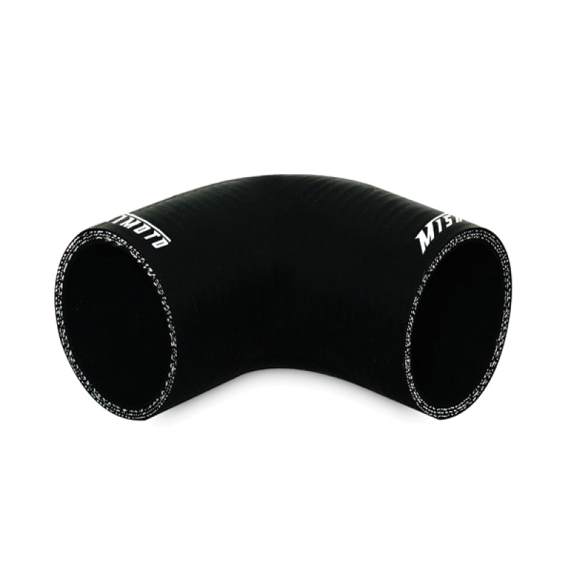 Mishimoto 2.0 Inch Black Silicone 90 Degree Coupler - Universal Fit for Automotive Applications