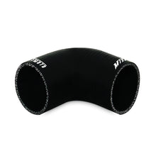 Load image into Gallery viewer, Mishimoto 2.0 Inch Black Silicone 90 Degree Coupler - Universal Fit for Automotive Applications