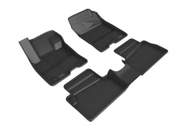 3D MAXpider KAGU Series All-Weather Floor Mats for Ford Maverick 2022-2024, Custom Fit, Black