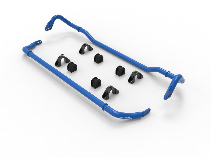 aFe Control 2020-2024 Chevrolet Corvette C8 Front & Rear 3-Way Adjustable Sway Bar Set