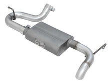 Load image into Gallery viewer, aFe Scorpion Aluminized Hi-Tuck Rock Basher Cat-Back Exhaust System for Jeep Wrangler JK 07-18 V6 3.6L/3.8L