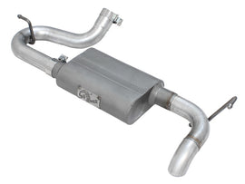 aFe Scorpion Aluminized Hi-Tuck Rock Basher Cat-Back Exhaust System for Jeep Wrangler JK 07-18 V6 3.6L/3.8L