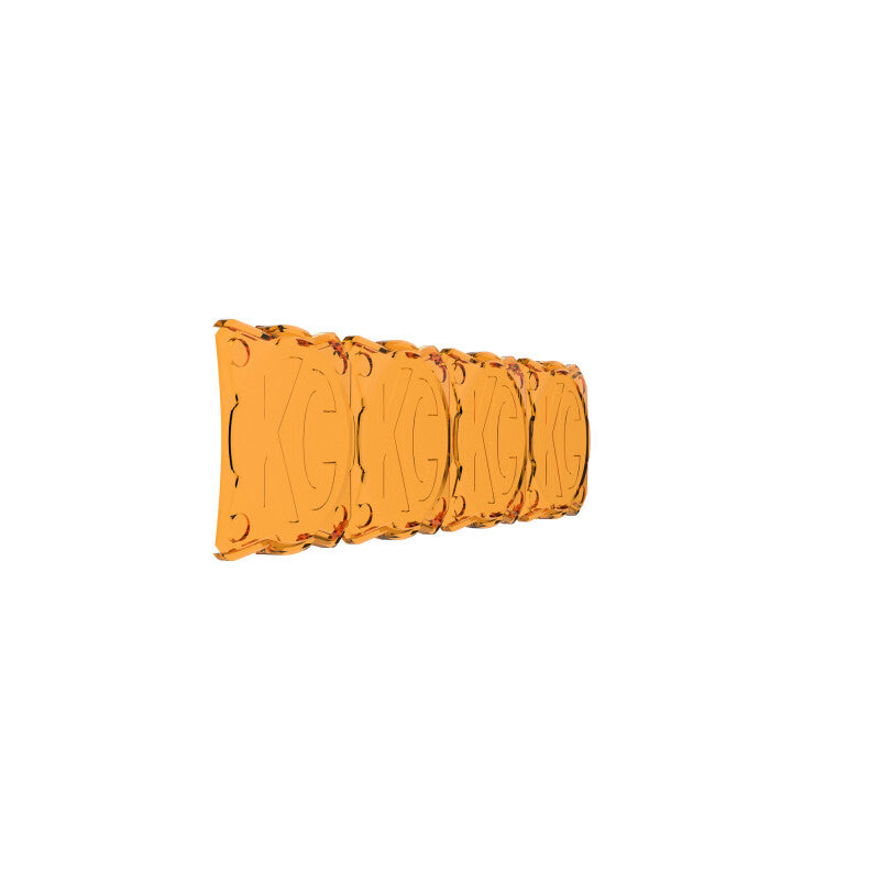 KC HiLiTES FLEX ERA LED Light Bar 10-inch Amber Light Shield (Part Number: KCL5333)