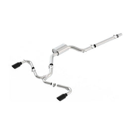 Borla 15-17 Volkswagen GTI MK7 2.0T S-Type Cat-Back Exhaust with Black Chrome Tips