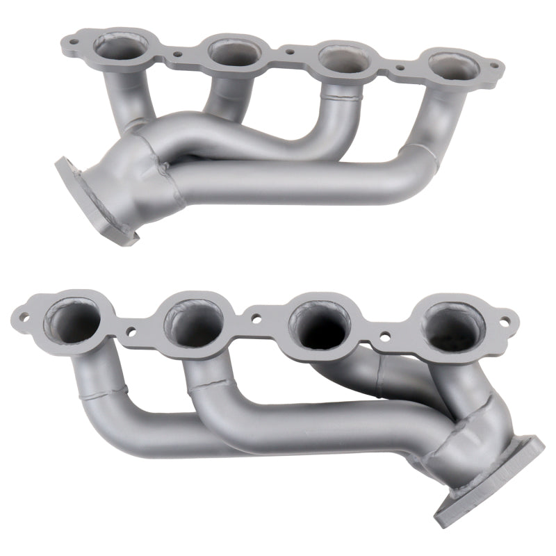 BBK 14-18 GM Truck 5.3/6.2L Shorty Tuned Length Exhaust Headers with Titanium Ceramic Finish
