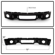 Load image into Gallery viewer, Spyder Ford F-150 2009-2014 Front Bumper with Fog Light Hole - Black | OEM # 9L3Z17757DPTM