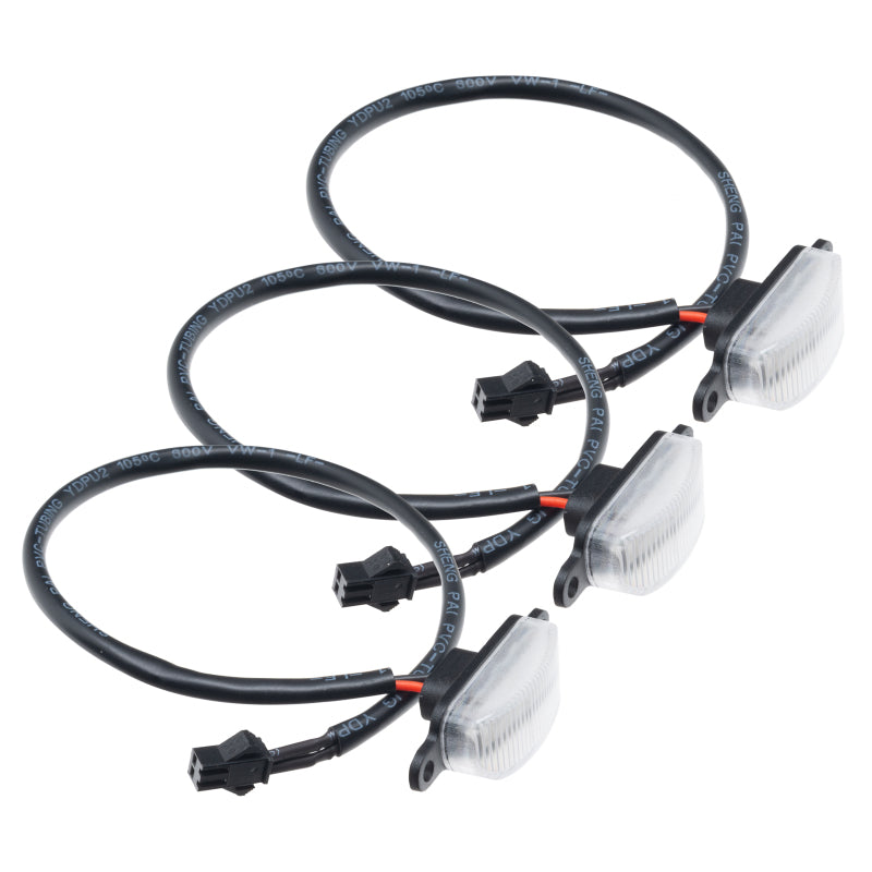 Oracle Lighting Universal Pre-Runner Style LED Grill Light Kit (New Style) - Amber with Clear Lens for Jeep Wrangler