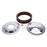 Edelbrock Pro-Flo Series Round Chrome Air Cleaner – 14 Inch Diameter for 5-1/8