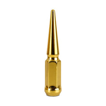 Load image into Gallery viewer, Mishimoto Steel Spiked Lug Nuts M12 x 1.5, 24-Piece Set in Gold