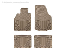 Load image into Gallery viewer, WeatherTech All-Weather Floor Mats Front and Rear Tan wetW57TN-W20TN for Porsche 944