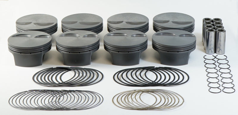 Mahle MS Piston Set for GM LS 427ci 4.125 Inch Bore - 8 Pieces