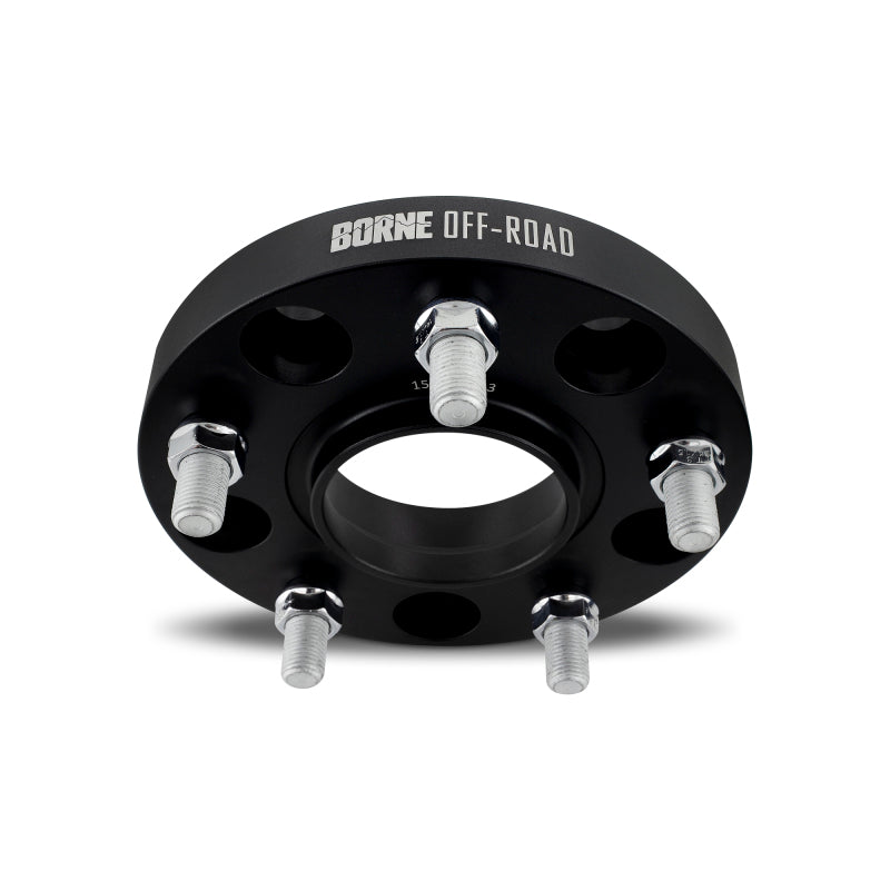 Mishimoto Wheel Spacers 5x139.7, 77.8mm Hub-Centric, 1.5-Inch, Black - Part BNWS-017-381BK