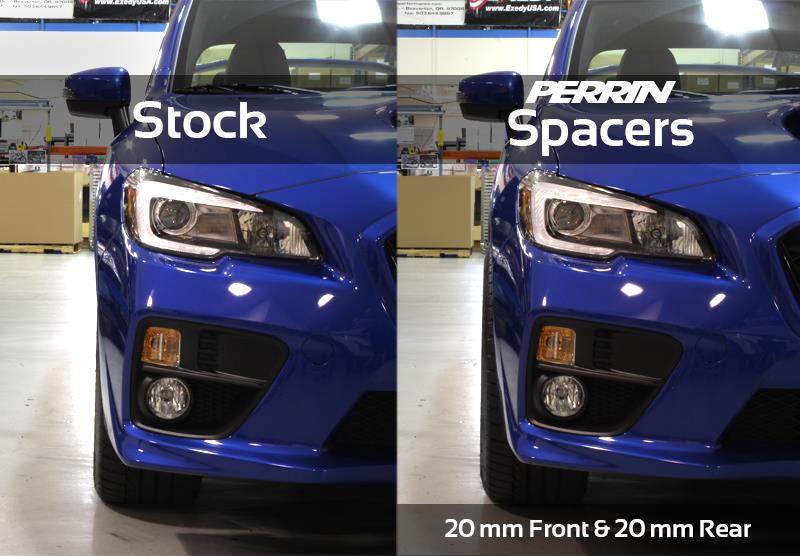Perrin Performance 20mm Wheel Spacers for Subaru WRX and STI (Part #perPSP-WHL-020BK)