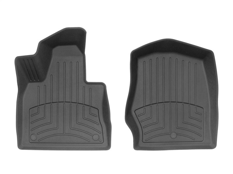 WeatherTech 2020-2021 Ford Explorer Front FloorLiner HP - Black, Custom Fit, All-Weather Protection