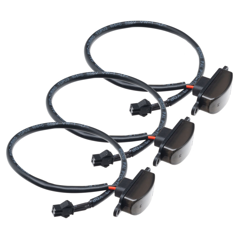Oracle Lighting Universal Pre-Runner Style LED Grill Light Kit (New Style) - Amber with Tinted Lens for Jeep Wrangler