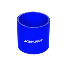 Load image into Gallery viewer, Mishimoto 2.5 Inch Blue Straight Silicone Coupler – Universal Fit, High-Heat Resistant Automotive Hose