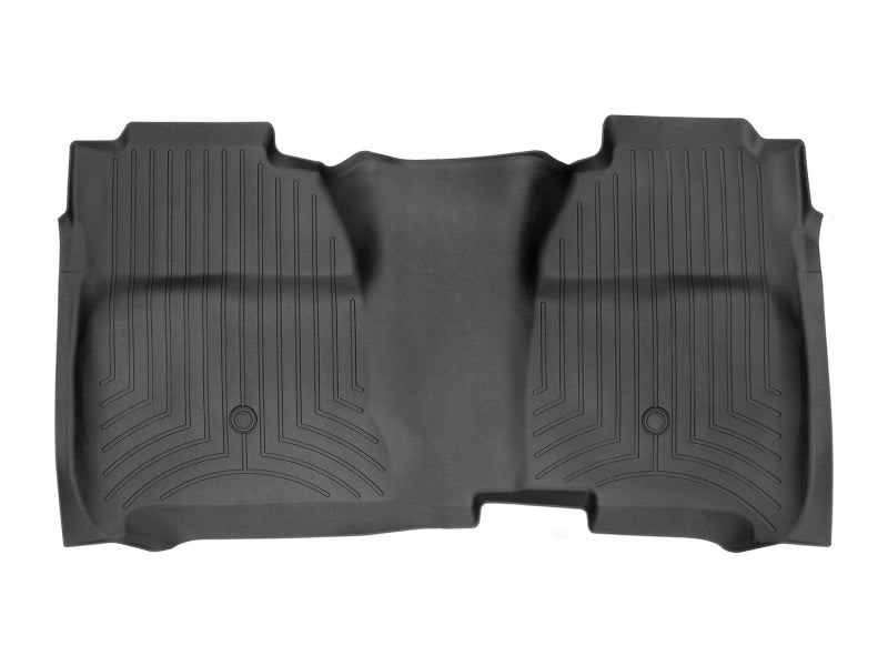 WeatherTech DigitalFit Rear Vinyl FloorLiner for Chevrolet Silverado 1500 and GMC Sierra Crew Cab (Part Number WET445422V)
