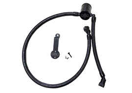 J&L JLT3069D-B 3.0 Oil Separator, Driver Side, Black Anodized for 2018-2026 Jeep Wrangler JL and 2020-2026 Jeep Gladiator 3.6L