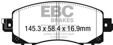 Load image into Gallery viewer, EBC Racing RP-1 Front Brake Pads for 2015-2017 Subaru WRX and Impreza – DP82330RP1