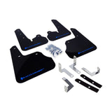 Rally Armor UR Series Black Mud Flaps for Subaru Impreza 2012-2014, Part Number RALMF22-UR-BLK/BL