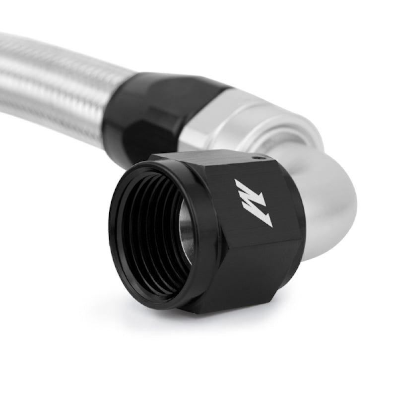 Mishimoto 4 ft Stainless Steel Braided Hose with -10AN Fittings for Performance Vehicles