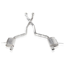 Load image into Gallery viewer, Stainless Works 2018 Jeep TrackHawk 6.2L 3-Inch Catback Exhaust System with X-Pipe and Turbo Mufflers