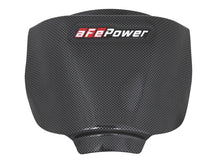 Load image into Gallery viewer, aFe MagnumFORCE Intake Rain Shield for Dodge Challenger and Charger 2015-2019 with Carbon Finish
