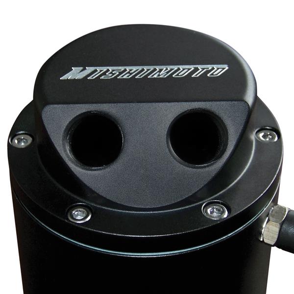 Mishimoto Black Oil Catch Can – Part Number misMMOCC-RB for Enhanced Engine Protection