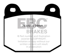 Load image into Gallery viewer, EBC Bluestuff NDX Full Race Brake Pads for Mitsubishi Lancer Evolution 2.0 Turbo * Part Number EBCDP51538NDX