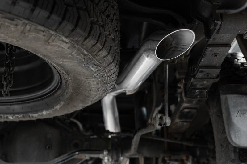 MBRP Armor Lite Series 22-24 Nissan Frontier 3.8L Cat Back Exhaust System with 3-Inch Tip and Turndown Exit