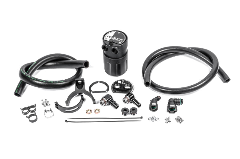 Radium Engineering Oil Catch Can Kit CCV for 2017+ Can-Am Maverick, Part RAD20-0861