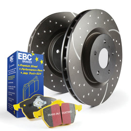 EBC S5 Brake Pad and Rotor Kit for Audi TT Quattro, Volkswagen Golf * High-Performance Street Upgrade
