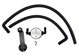 J&L JLT3107D-C 3.0 Driver-Side Oil Separator for Toyota Tacoma and 4Runner 4.0L, Clear Anodized