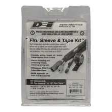 Load image into Gallery viewer, DEI Fire Sleeve and Tape Kit 3/4 Inch ID x 3 Feet for High-Temperature Protection