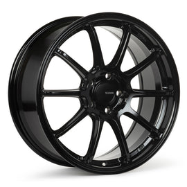 Enkei Triumph 18x9.5 Gloss Black Wheel Part Number enk543-895-6538BK