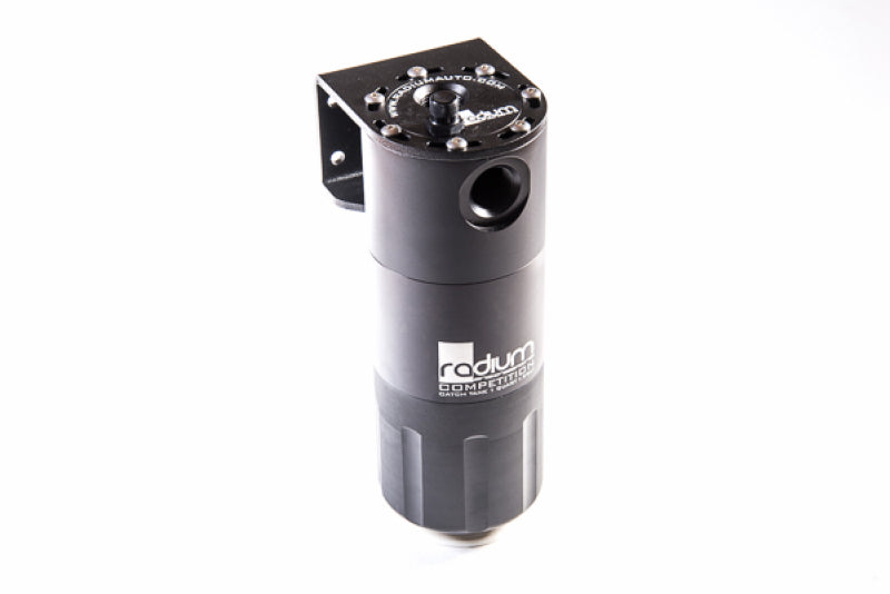 Radium Engineering Universal Tall Competition Catch Can Kit – Improved Engine Performance & Cleaner Inlet Air