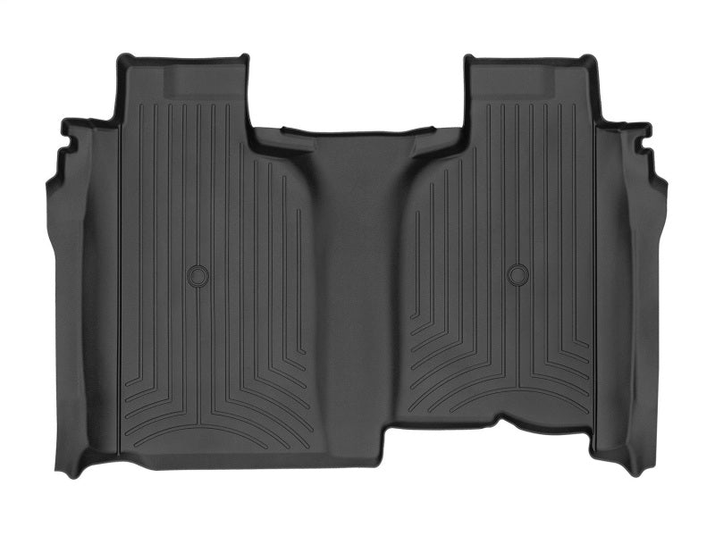 WeatherTech DigitalFit Rear FloorLiner for 2019 Chevrolet Silverado 1500 Crew Cab * Black