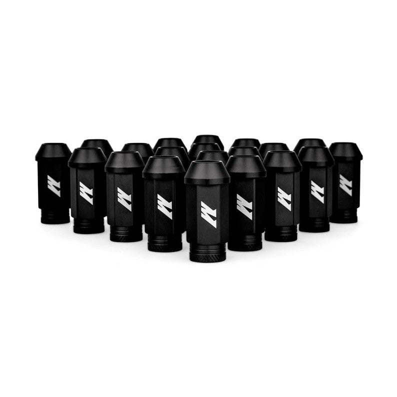 Mishimoto Aluminum Locking Lug Nuts M12x1.5 20-Piece Set in Black