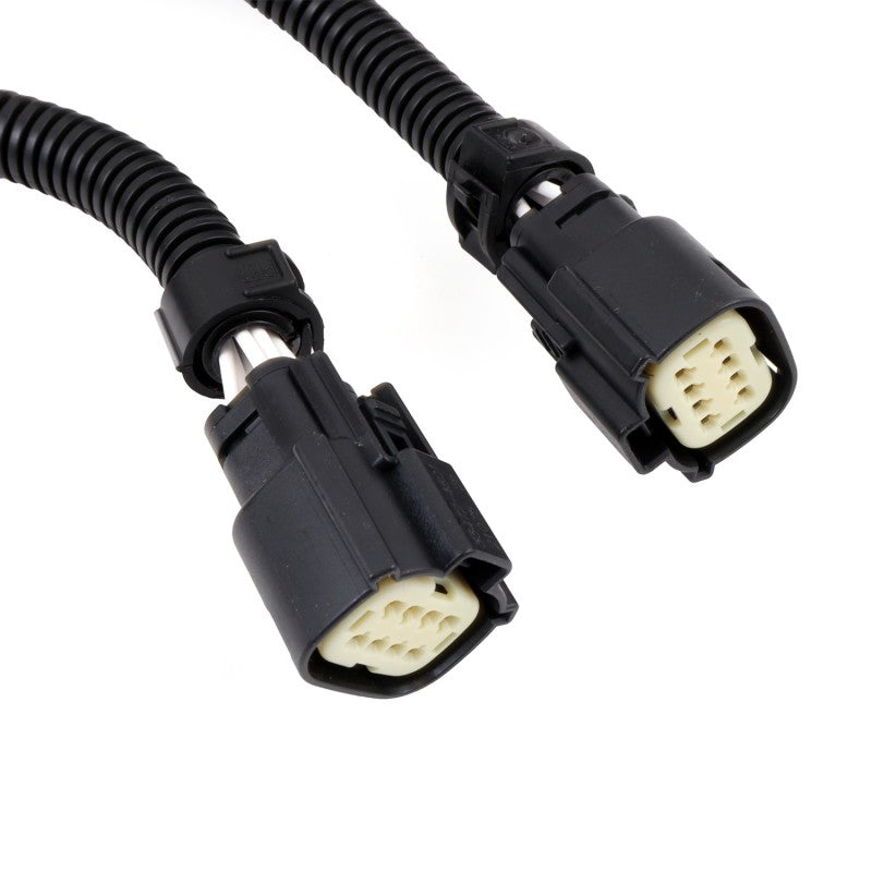 BBK 05-20 Dodge Hellcat 6.2L Front O2 Sensor Wire Harness Extensions Pair - 12 Inches, OEM Style Connectors