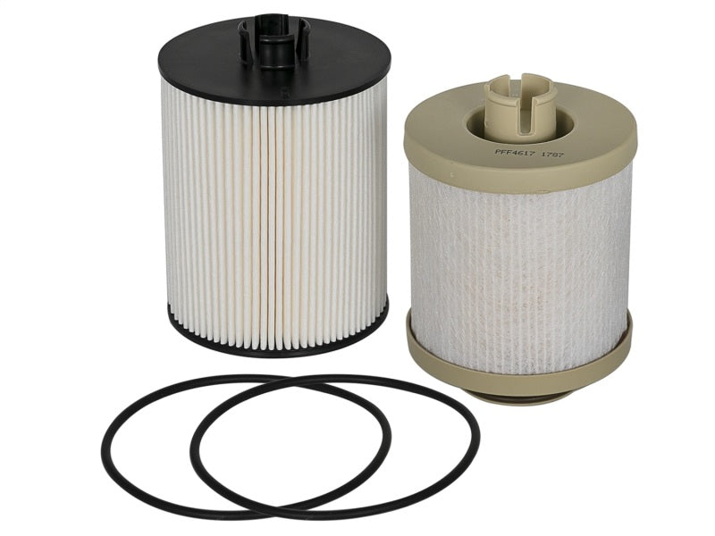 aFe Pro Guard D2 Fuel Filter Part Number AFE44-FF013-MB for 2008-2010 Ford F-250 Super Duty Diesel Trucks (4 Pack)