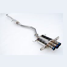 Load image into Gallery viewer, Invidia Q300 Triple Titanium Tip Cat-Back Exhaust for 2017+ Honda Civic SI Hatchback