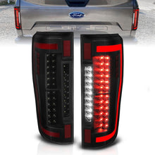 Load image into Gallery viewer, ANZO 2017+ Ford F-250 LED Tail Light Assembly with Black Smoke Lens - Pair