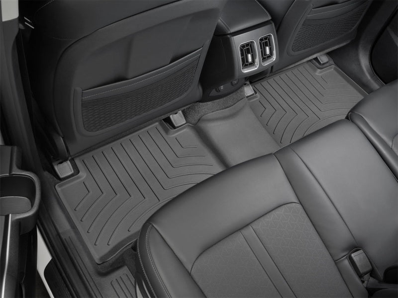 WeatherTech FloorLiner HP Rear Floor Mats, Black for 2021-2022 Kia Sorento, Part Number wet4416502IM
