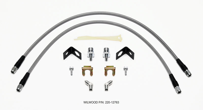 Wilwood Flexline Kit Front for Jeep Wrangler * 22 Inch Brake Line Replacement