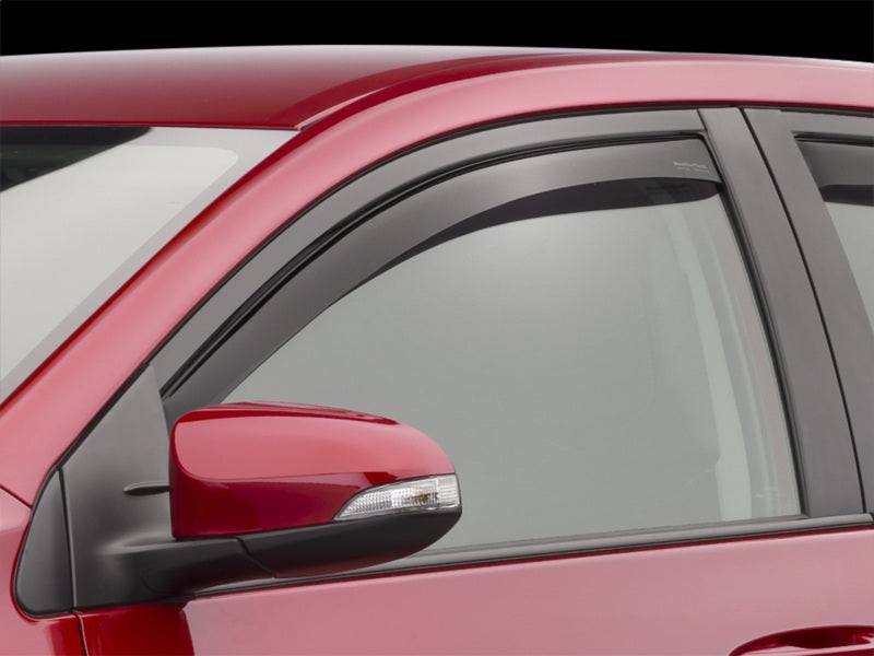 WeatherTech 22-25 Honda Civic Sedan Front and Rear Dark Tint Side Window Deflectors * Precision Fit and Easy Installation